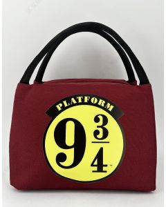 Harry Potter Lunch Bag (Platform 9 3/4)-Brown-One Size