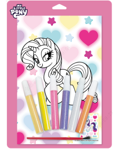 My Little Pony Collection Colored Sand Painting-Multi-One Size