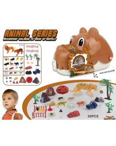 Back Organizer Animal Series(Wild Animals 30 Pcs)