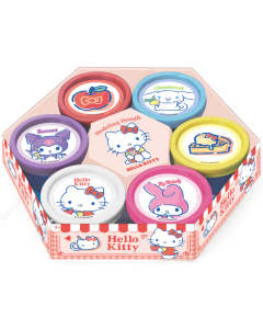 Sanrio characters Dessert Collection 6-Box Modeling Clay Set (PDQ)-Multi-One Size