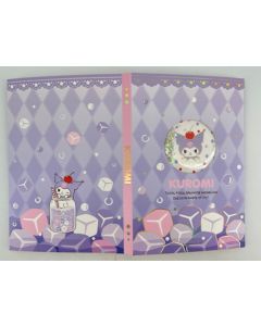 Sanrio characters Colorful Summer Collection 36K Shaking Hardcover (Kuromi)-Purple-One Size