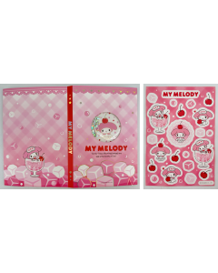 Sanrio characters Colorful Summer Collection 36K Shaking Hardcover (My Melody)-Pink-One Size