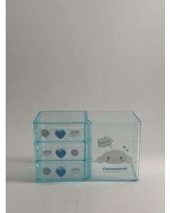 Sanrio characters Mini 3 Tier Desk Organizer (Cinnamoroll)