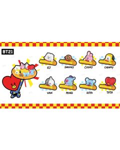 BT21 Pizza Collection Mini Bean-Multi-One Size