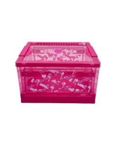 Barbie Pink Collection Foldable Organizer with Side Opening (XS)-Pink-One Size