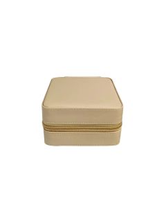 Large Square Jewelry Box-Beige-One Size