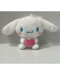 Cinnamoroll 4in. Heart Pendant-White-One Size