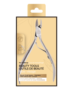 Black Gold Series Stainless Steel Cuticle Trimmer-Gold-One Size