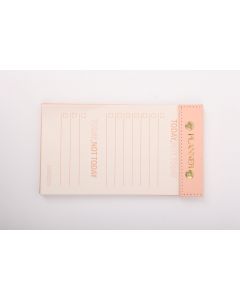 Peach Pink Series A6 Upper-bound Planner (50 Sheets) (PDQ)-Pink-One Size