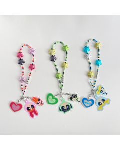 The Powerpuff Girls Collection Star Beaded Phone String