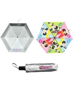 The Powerpuff Girls Collection Silver Coated Sun Umbrella-Multi-One Size