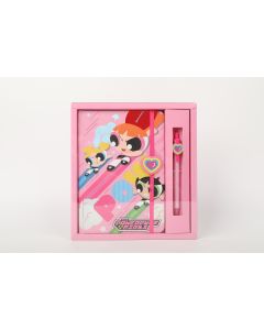 The Powerpuff Girls Collection Memo Book Gift Box-Pink-One Size