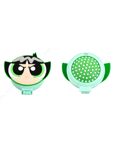 The Powerpuff Girls Collection Folding Mirror Brush(Buttercup)