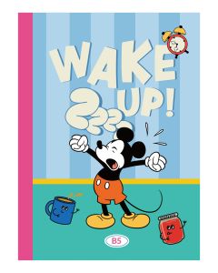 Disney Mickey Food Collection B5 Glue-bound Book (40 Sheets)-Blue-One Size