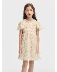 Kids Girl Woven One-Piece Dress