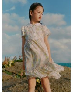 Kids Girl Woven One-Piece Dress