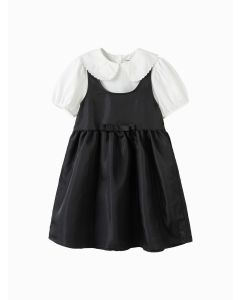 Kids Girl Outdoor Style Woven One-Piece Dress