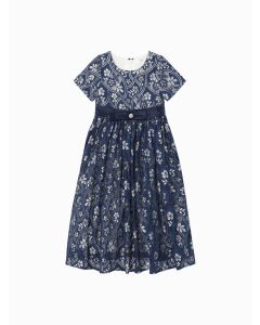 Kids Girl Woven one-piece dress