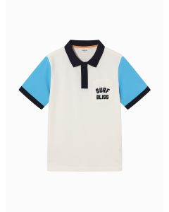 Kids Boy Lapel short-sleeved T-shirt