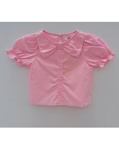 Kids Girl Woven short-sleeved shirt