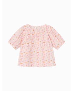 Kids Girl Woven short-sleeved shirt