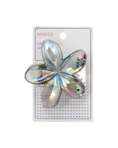 Floral Series Claw Clip-Silver