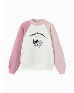 Kids Girl Middle collar sweatshirt