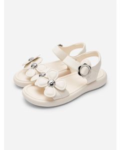 Pre-School Girl Sandals, Stylish - Beige - 8Y