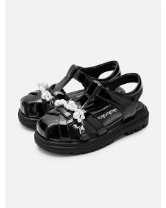 Toddler Girl Sandals - Black - 7Y