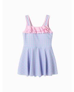 Kids Girl Casual Style One-Piece Swimsuit