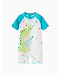 Toddler Boy Casual Style One-Piece Swimsuit