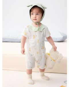 Baby Unisex straight open jumpsuit