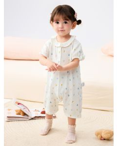 Baby Unisex straight open jumpsuit
