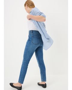 Mid Wash April Skinny Jeans