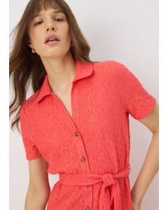 TextuShirt Midi Dress