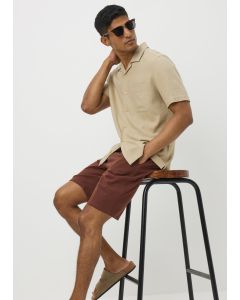 Linen Blend Co Ord Shirt