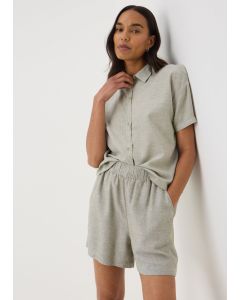 Linen Blend Shorts