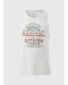 Explore Printed Vest Top