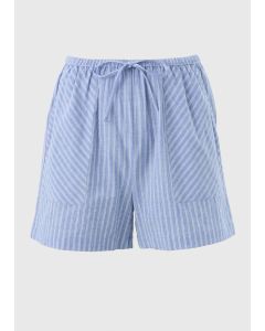 Stripe Tie Waist Boxer Shorts