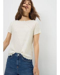 Mixed Texture T-Shirt