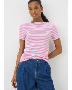 Stripe Fitted T-Shirt