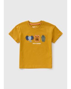 Boys Animal Flap T-Shirt