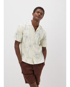 Palm Tree Embroidered Shirt