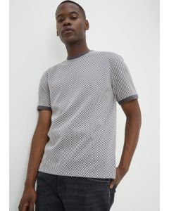 Smart Jacquard Checker T-Shirt