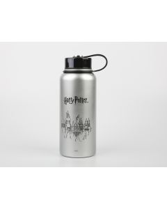 Harry Potter Large Capacity Double Wall Insulated Bottle (1.08L)-Silver