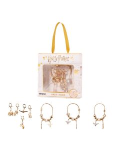 Harry Potter Bracelet 1 pc with 5 Pendants-Gold