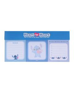 Disney Stitch Collection Sticky Notes (3*50 Sheets, Stitch)-Blue