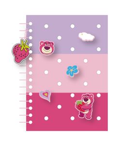 Disney Pixar Lotso Collection Holes Book (80 Sheets)-Pink