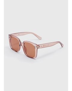  Oversized Nomad Sunglasses-Pink-One Size