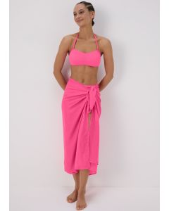 Bright Maxi Sarong-Pink-One Size